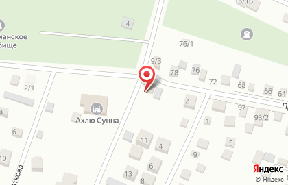 Продуктовый магазин НЭФ на улице ​Кима Пченушая на карте
