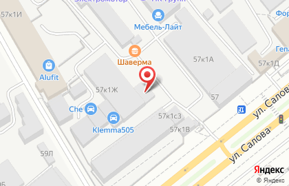 Детейлинг-центр CarBeauty в Фрунзенском районе на карте