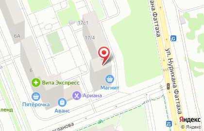 Магазин мяса и шашлыка Мясок в Кировском районе на карте