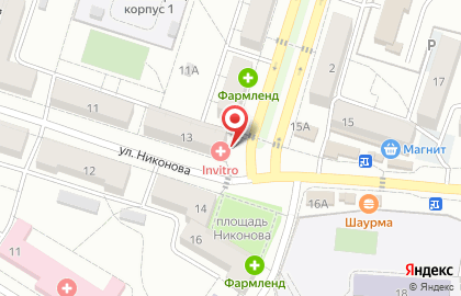 Цветочный бутик ЦвеТТорг в Комсомольском районе на карте