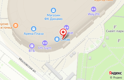 Зоомагазин Динозаврик на Ленинградском проспекте на карте