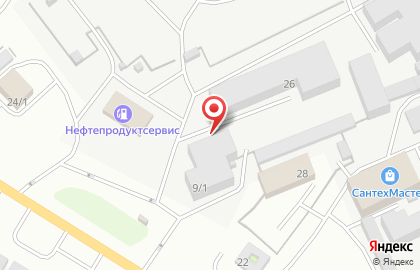 Автокомплекс Гараж в Ханты-Мансийске на карте