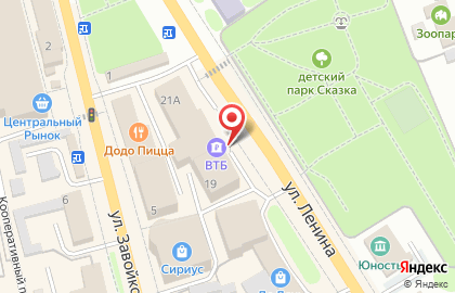 Банк ВТБ в Петропавловске-Камчатском на карте