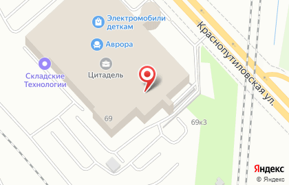 Автоцентр Драйв моторс на Краснопутиловской улице на карте