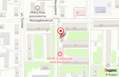Супермаркет Магнит в Ростове-на-Дону на карте