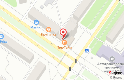 Служба скоростной доставки пиццы Тик Тайм в Петрозаводске на карте
