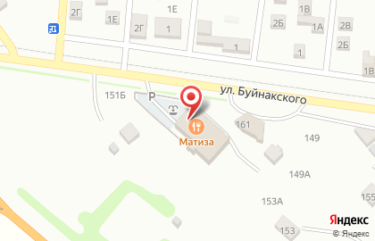 Банкетный зал Матиза на карте