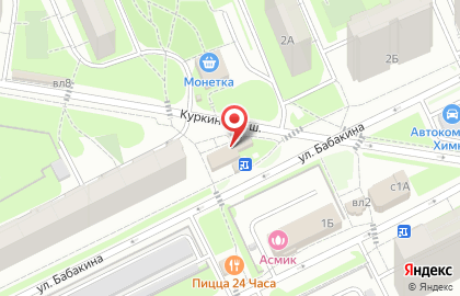 Супермаркет Ярче! в Москве на карте