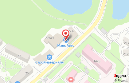 Автоцентр МаякАвто на карте