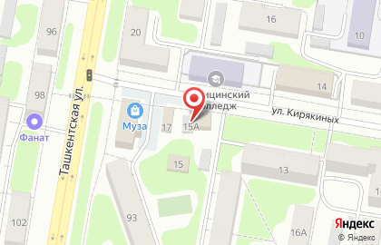Продовольственный магазин Квартал в Иваново на карте