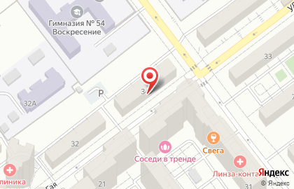 Юридическая фирма Правовая помощь в Октябрьском районе на карте