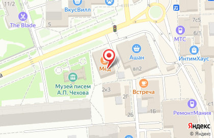 Компания Брискер-Моторс на улице Чехова на карте