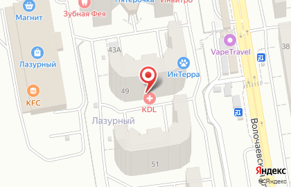 Клининговая компания Уют Сервис в Октябрьском районе на карте
