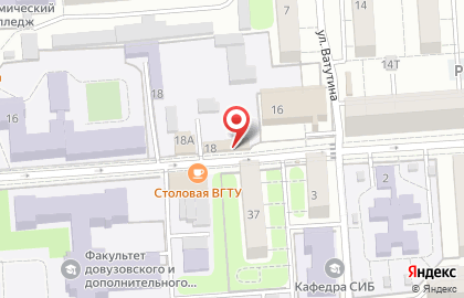 Банкомат БИНБАНК кредитные карты в Коминтерновском районе на карте