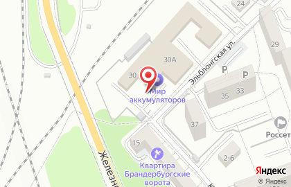 Салон памятников на Эльблонгской улице на карте