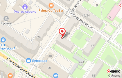 Магазин разливного пива на Советской, 22 на карте