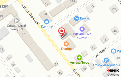 Компания Архитектура на проспекте Ленина на карте