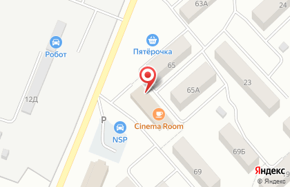 Кинокафе CinemaRoom на карте