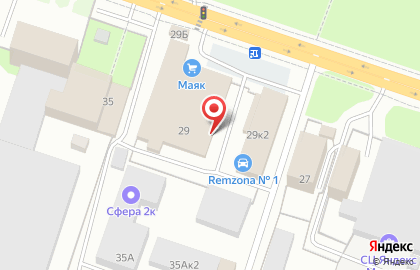 Ателье Надежда в Смоленске на карте
