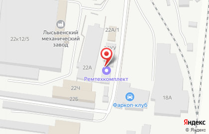 Промышленная группа Ремтехкомплект на Хлебозаводской улице на карте