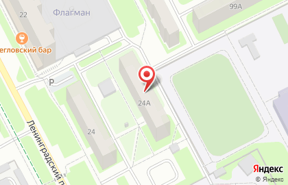 Продовольственный магазин на Ленинградском проспекте, 28 на карте
