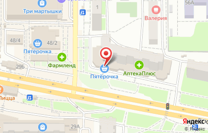 Ферма Вишневская на проспекте Гагарина на карте