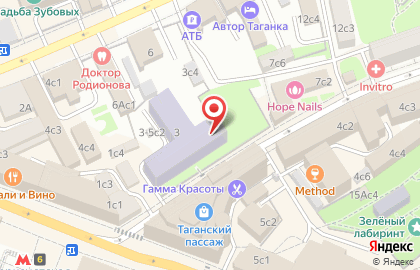 Автошкола Онлайн в Москве на карте