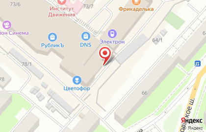 Салон Точка Зрения на улице Куратова на карте