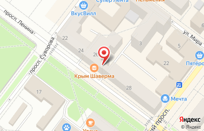 Кафе Крым на карте