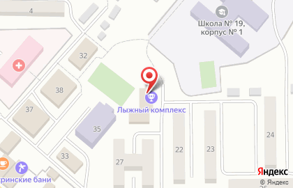 Лыжно-спортивный комплекс на карте
