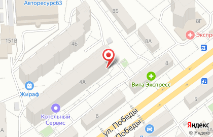Геодезическая фирма Материк в Советском районе на карте