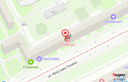 Парикмахерская ЭКОНОМ на улице Ярослава Гашека на карте
