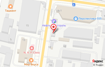 Столовая в Москве на карте