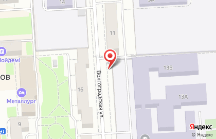 Ангел на Волгоградской улице на карте
