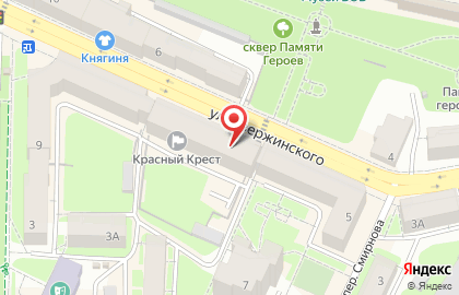 Продуктовый магазин Дзержинский на карте