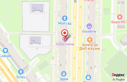 Киберспортивный клуб Godji Game на карте