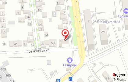 Автомойка Посейдон во Владикавказе на карте