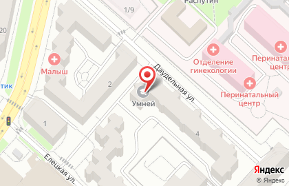 Магазин ткани и фурнитуры от Кутюр на карте