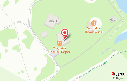 Усадьба Планерная на карте