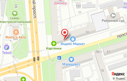 Агентство недвижимости 4 Комнаты в Воронеже на карте