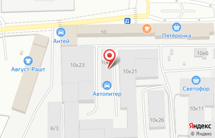 Интернет-магазин автозапчастей Autopiter в Калининском районе на карте