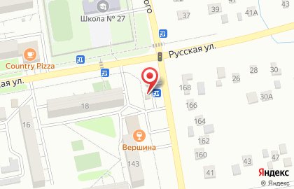 Автокафе Стоп+ на улице Воровского на карте