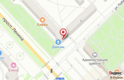 Фотоателье Дансаш на карте