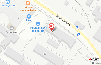 Бетонный завод Монолит-М на Заводской улице на карте