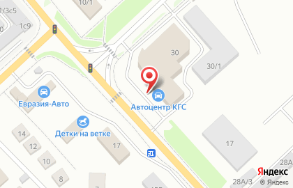 Автоцентр КГС оптово-розничная компания по продаже автозапчастей в Советском районе на карте