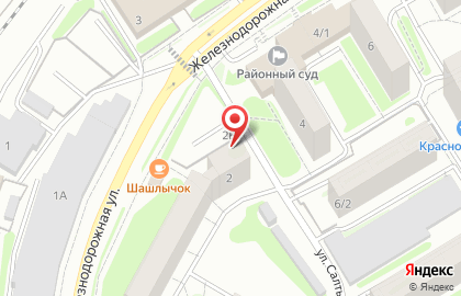 Автостоянка в Новосибирске на карте
