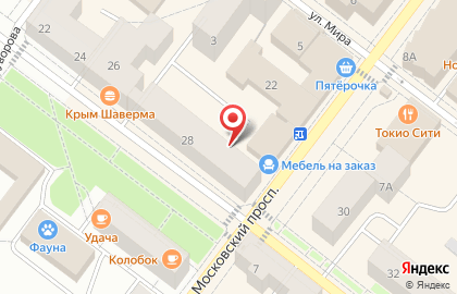 Балтийский Банк на проспекте Ленина на карте