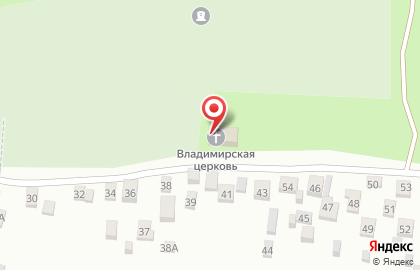 Храм в честь Святого князя Владимира на карте
