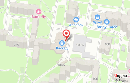 Универмаг Каскад на карте