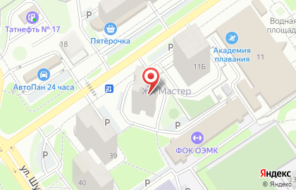 Парикмахерская Фрезия в микрорайоне Макаренко на карте
